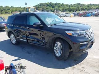 2023 Ford Explorer Limited z VIN 1FMSK8FH2PGB51112, wystawiony jako IAAI lot #43168081 z przebiegiem 25 524 mil mil oraz . Historia ofert i sprzedaży dostępna na DreamBid. Obrazek 1.