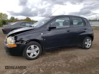 2008 Chevrolet Aveo LS с VIN KL1TD66618B231934, выставлен на аукционе Copart как лот 73992264 с пробегом 76 683 миль миль и Списание • Salvage title. История ставок и продаж доступна на DreamBid. Изображение 1.