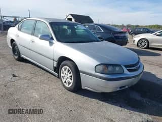 2002 Chevrolet Impala z VIN 2G1WF52E629339118, wystawiony jako IAAI lot #43554471 z przebiegiem 119 996 mil mil oraz . Historia ofert i sprzedaży dostępna na DreamBid. Obrazek 1.