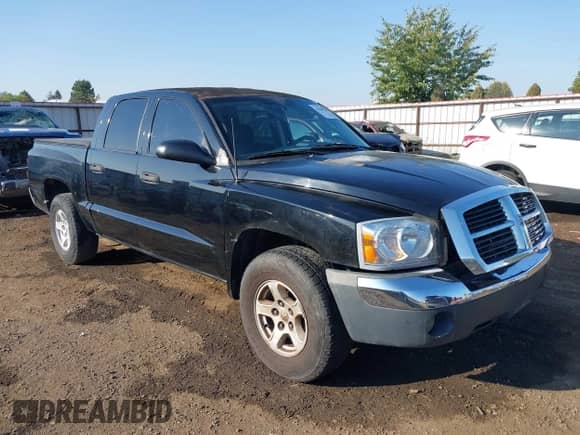 2005 Dodge Dakota SLT with VIN 1D7HW48K95S294045, listed as a IAAI auction lot 43269758 with Not provided miles and . Bid and sale history available at DreamBid. Image 1.