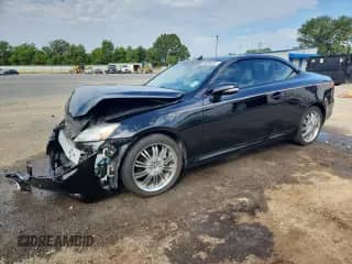 2010 Lexus IS 250 C with VIN JTHFF2C22A2509836, listed as a Copart auction lot 70306335 with 102,697 mi miles and Salvage title. Bid and sale history available at DreamBid. Image 1.