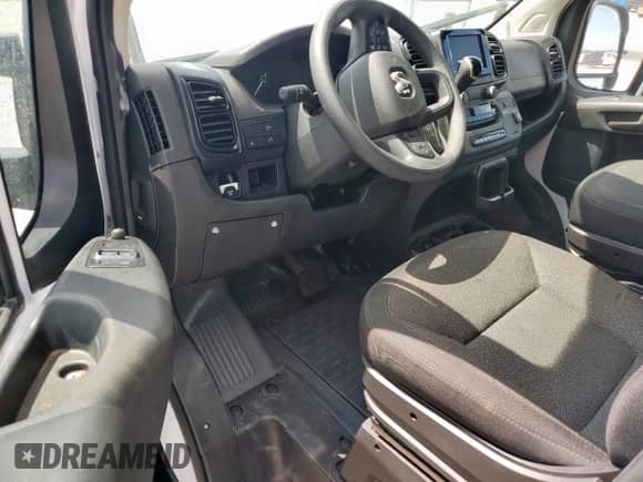 2024 Ram ProMaster Cargo Tradesman с VIN 3C6LRVAG3RE144908, выставлен на аукционе Copart как лот 64447025 с пробегом Не указан миль и Списание • Salvage title. История ставок и продаж доступна на DreamBid. Изображение 8.