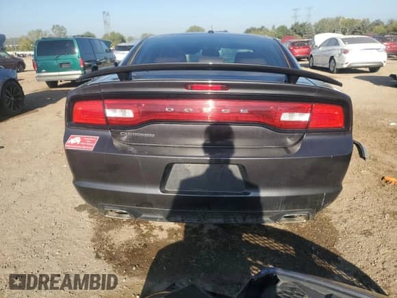 2014 Dodge Charger SXT with VIN 2C3CDXHGXEH232141, listed as a Copart auction lot 84556645 with 167,659 mi miles and Salvage title. Bid and sale history available at DreamBid. Image 6.