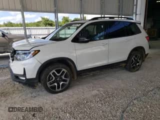 2022 Honda Passport Elite with VIN 5FNYF8H01NB015037, listed as a Copart auction lot 68884275 with 39,956 mi miles and Salvage title. Bid and sale history available at DreamBid. Image 1.