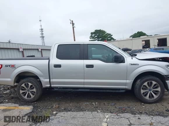 2019 Ford F-150 XL with VIN 1FTEW1E50KFB75590, listed as a IAAI auction lot 42914740 with 80,450 mi miles and . Bid and sale history available at DreamBid. Image 13.
