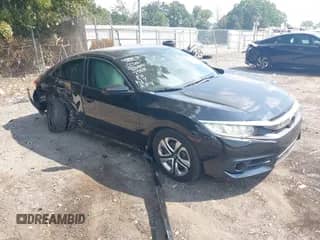 2016 Honda Civic LX with VIN 19XFC2F5XGE091392, listed as a IAAI auction lot 43258064 with 264,544 mi miles and . Bid and sale history available at DreamBid. Image 1.