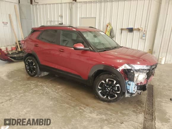 2021 Chevrolet TrailBlazer LT with VIN KL79MPS27MB019526, listed as a Copart auction lot 66685015 with 65,815 mi miles and Salvage title. Bid and sale history available at DreamBid. Image 4.