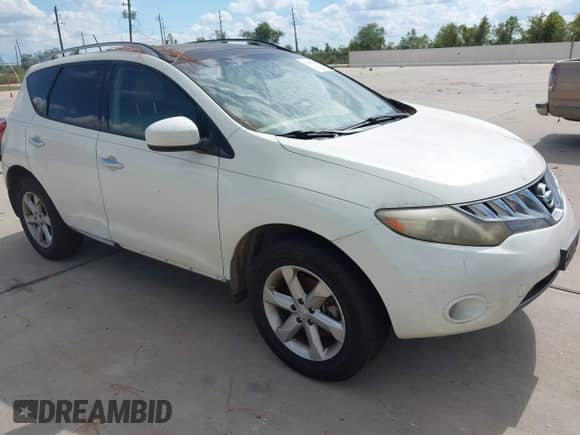 2009 Nissan Murano S z VIN JN8AZ18U49W105596, wystawiony jako IAAI lot #43480498 z przebiegiem 195 165 mil mil oraz . Historia ofert i sprzedaży dostępna na DreamBid. Obrazek 1.