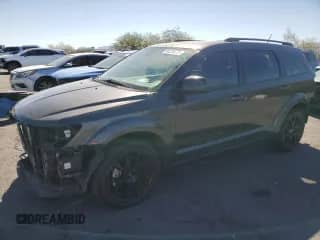 2018 Dodge Journey GT with VIN 3C4PDCEG1JT243928, listed as a Copart auction lot 66235375 with 148,630 mi miles and Salvage title. Bid and sale history available at DreamBid. Image 1.