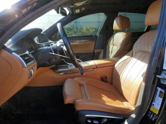 2016 BMW 7 Series 750i xDrive with VIN WBA7B0C57GG526950, listed as a Copart auction lot 81829615 with 84,030 mi miles and Clean title. Bid and sale history available at DreamBid. Image 7.
