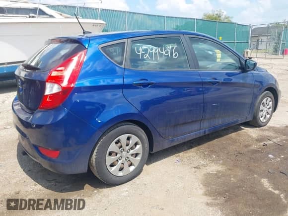2017 Hyundai Accent SE с VIN KMHCT5AE1HU335540, выставлен на аукционе IAAI как лот 42994016 с пробегом 129 970 миль миль и . История ставок и продаж доступна на DreamBid. Изображение 4.