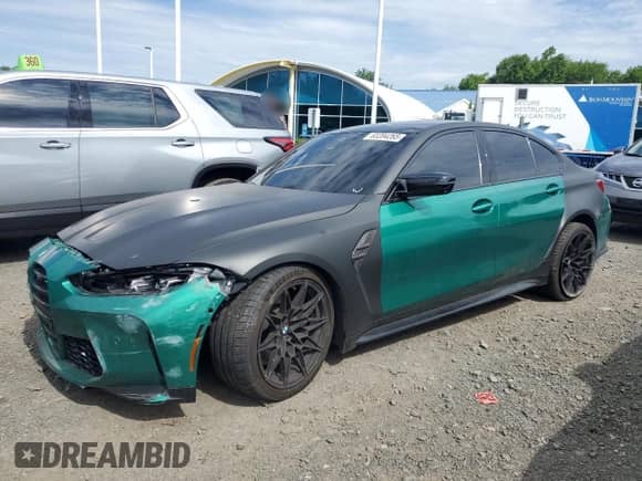 2021 BMW M3 с VIN WBS53AY06MFL18174, выставлен на аукционе Copart как лот 63284265 с пробегом 29 214 миль миль и Списание • Salvage title. История ставок и продаж доступна на DreamBid. Изображение 1.