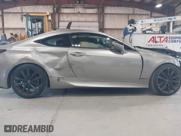 2023 Lexus RC 350 F Sport with VIN JTHGZ5DC4P5012086, listed as a IAAI auction lot 42596850 with 28,643 mi miles and . Bid and sale history available at DreamBid. Image 6.
