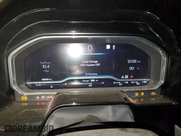 2022 Chevrolet Silverado 1500 High Country z VIN 3GCUDJEL3NG514717, wystawiony jako Copart lot #61013664 z przebiegiem 53 093 mil mil oraz Czysty tytuł • Clean title. Historia ofert i sprzedaży dostępna na DreamBid. Obrazek 9.