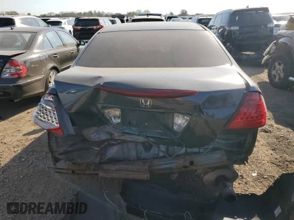2006 Honda Accord LX with VIN 1HGCM56486A139919, listed as a Copart auction lot 81940845 with 217,916 mi miles and Salvage title. Bid and sale history available at DreamBid. Image 6.