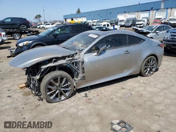2019 Lexus RC 350 z VIN JTHHZ5BC7K5020957, wystawiony jako Copart lot #53452625 z przebiegiem Nie podano mil oraz Czysty tytuł • Clean title. Historia ofert i sprzedaży dostępna na DreamBid. Obrazek 1.