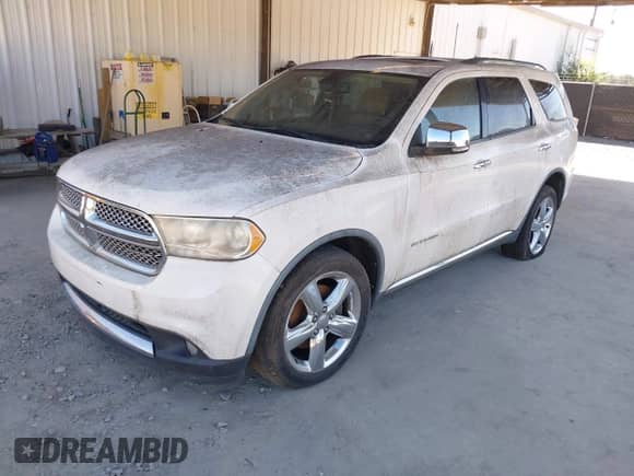 2011 Dodge Durango Citadel with VIN 1D4SD5GT6BC663927, listed as a IAAI auction lot 43491048 with 168,727 mi miles and . Bid and sale history available at DreamBid. Image 2.