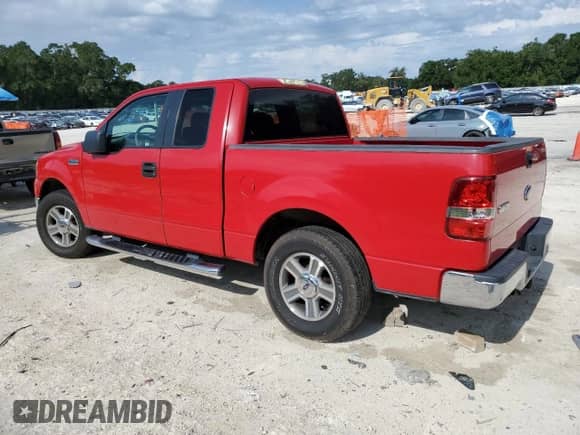2008 Ford F-150 STX with VIN 1FTRX12W58FB76674, listed as a Copart auction lot 65612195 with 250,236 mi miles and Salvage title. Bid and sale history available at DreamBid. Image 2.