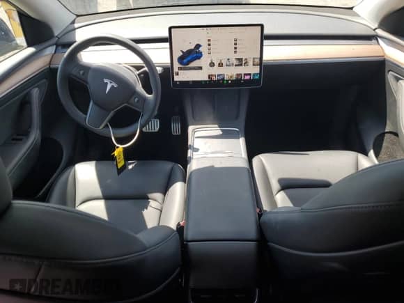 2023 Tesla Model Y Performance с VIN 7SAYGDEF2PF912002, выставлен на аукционе Copart как лот 70494555 с пробегом 12 605 миль миль и Списание • Salvage title. История ставок и продаж доступна на DreamBid. Изображение 8.