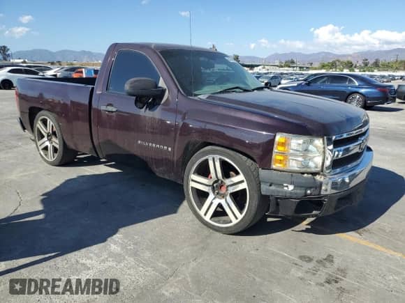 2008 Chevrolet Silverado 1500 Work Truck with VIN 1GCEC14C38Z187233, listed as a Copart auction lot 84241675 with 130,937 mi miles and Clean title. Bid and sale history available at DreamBid. Image 4.