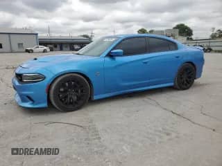 2018 Dodge Charger SRT Hellcat with VIN 2C3CDXL9XJH284002, listed as a Copart auction lot 71255355 with 38,671 mi miles and Clean title. Bid and sale history available at DreamBid. Image 1.