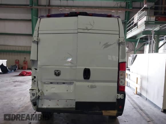 2023 Ram ProMaster Cargo with VIN 3C6LRVBG6PE547955, listed as a IAAI auction lot 42790174 with 24,603 mi miles and . Bid and sale history available at DreamBid. Image 16.