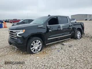 2024 Chevrolet Silverado 1500 High Country z VIN 3GCUDJEL1RG460324, wystawiony jako Copart lot #53892545 z przebiegiem 8 921 mil mil oraz Szkoda całkowita • Salvage title. Historia ofert i sprzedaży dostępna na DreamBid. Obrazek 1.