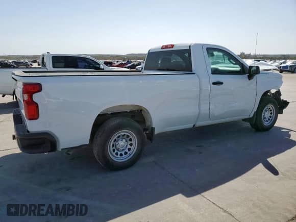 2024 Chevrolet Silverado 1500 Work Truck с VIN 3GCNAAEK1RG106629, выставлен на аукционе Copart как лот 49647915 с пробегом Не указан миль и Списание • Salvage title. История ставок и продаж доступна на DreamBid. Изображение 3.