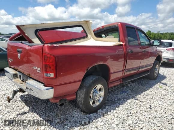 2006 Dodge 2500 SLT z VIN 3D7KS28D06G114452, wystawiony jako Copart lot #60856604 z przebiegiem 206 793 mil mil oraz Czysty tytuł • Clean title. Historia ofert i sprzedaży dostępna na DreamBid. Obrazek 3.