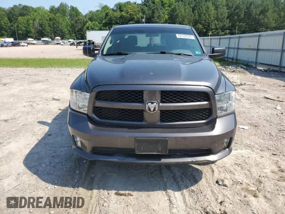 2017 Ram 1500 Express with VIN 1C6RR7KG7HS756089, listed as a Copart auction lot 62169525 with 75,551 mi miles and Salvage title. Bid and sale history available at DreamBid. Image 5.