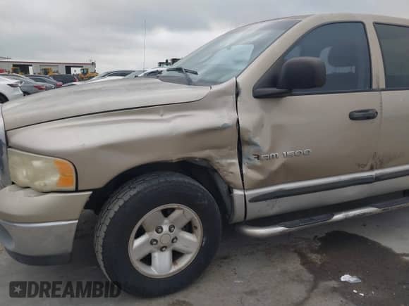 2002 Dodge RAM with VIN 3D3HA18N12G155779, listed as a IAAI auction lot 42738004 with 145,069 mi miles and . Bid and sale history available at DreamBid. Image 6.