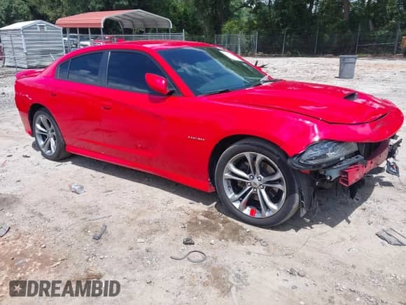 2020 Dodge Charger R/T with VIN 2C3CDXCT1LH238928, listed as a IAAI auction lot 42973563 with 82,143 mi miles and . Bid and sale history available at DreamBid. Image 1.