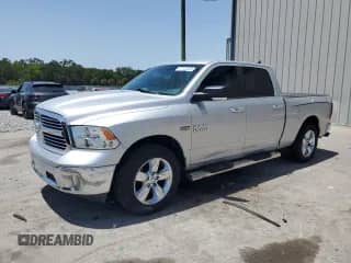 2017 Ram 1500 Big Horn с VIN 1C6RR6TT1HS651487, выставлен на аукционе Copart как лот 57123535 с пробегом 88 000 миль миль и Списание • Salvage title. История ставок и продаж доступна на DreamBid. Изображение 1.