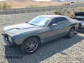2017 Dodge Challenger GT with VIN 2C3CDZGGXHH615000, listed as a Copart auction lot 71066405 with 119,579 mi miles and Salvage title. Bid and sale history available at DreamBid. Image 1.
