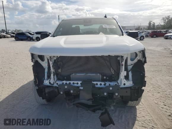 2024 Chevrolet Silverado 1500 Work Truck with VIN 1GCRAAEK6RZ357356, listed as a Copart auction lot 76110584 with 362 mi miles and Non repairable. Bid and sale history available at DreamBid. Image 5.