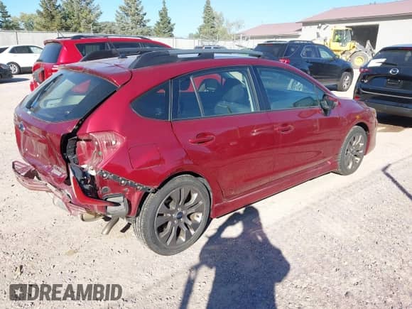 2015 Subaru Impreza Special Sports Premium z VIN JF1GPAT65F8301833, wystawiony jako IAAI lot #43403212 z przebiegiem 105 902 mil mil oraz . Historia ofert i sprzedaży dostępna na DreamBid. Obrazek 4.