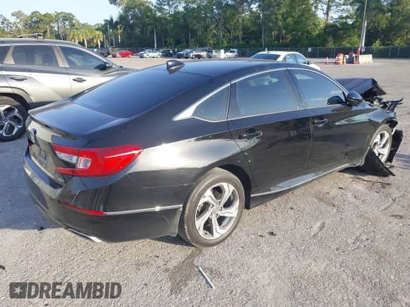 2019 Honda Accord EX-L with VIN 1HGCV2F51KA020723, listed as a IAAI auction lot 42166487 with 25,164 mi miles and . Bid and sale history available at DreamBid. Image 4.