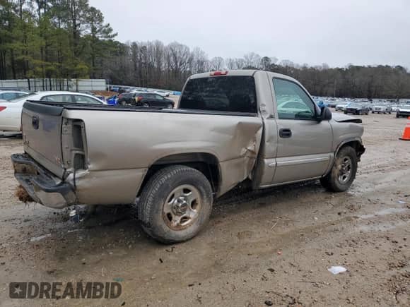 2003 GMC Sierra 1500 Work Truck with VIN 1GTEC14VX3Z342242, listed as a Copart auction lot 45033015 with Not provided miles and Clean title. Bid and sale history available at DreamBid. Image 3.