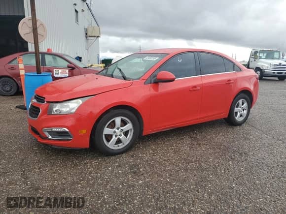 2015 Chevrolet Cruze LT with VIN 1G1PC5SB2F7209119, listed as a Copart auction lot 82463255 with 189,773 mi miles and Clean title. Bid and sale history available at DreamBid. Image 1.