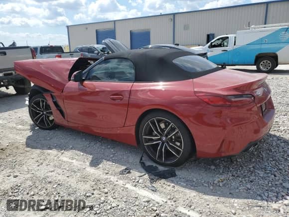 2021 BMW Z4 sDrive30i with VIN WBAHF3C07MWX23567, listed as a Copart auction lot 71971044 with Not provided miles and Salvage title. Bid and sale history available at DreamBid. Image 2.