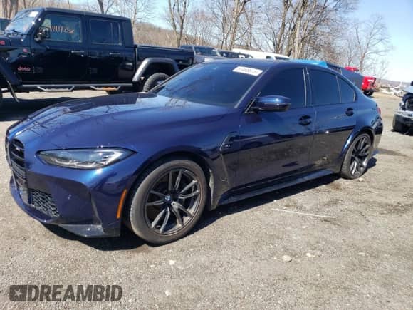 2022 BMW M3 с VIN WBS53AY08NFM32792, выставлен на аукционе Copart как лот 51468675 с пробегом 26 040 миль миль и Списание • Salvage title. История ставок и продаж доступна на DreamBid. Изображение 1.