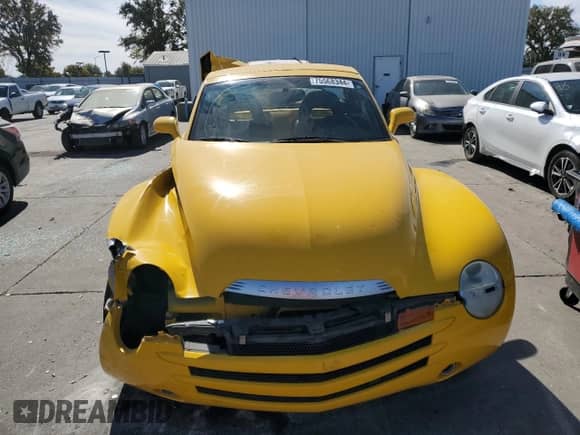 2005 Chevrolet SSR LS with VIN 1GCES14H75B120735, listed as a Copart auction lot 75568344 with Not provided miles and Salvage title. Bid and sale history available at DreamBid. Image 5.
