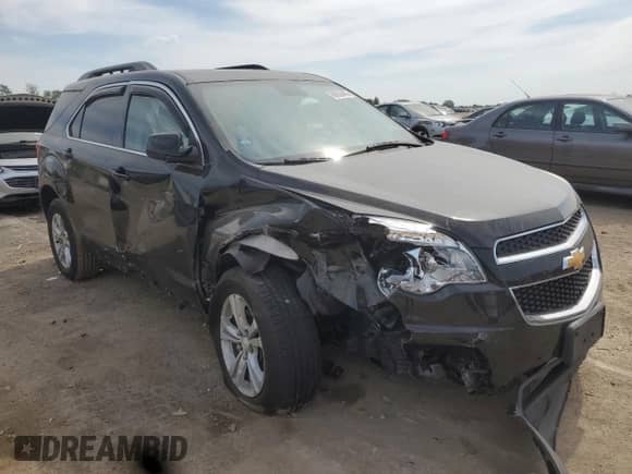 2013 Chevrolet Equinox LT with VIN 2GNFLEEK7D6317058, listed as a Copart auction lot 80658405 with 131,649 mi miles and Salvage title. Bid and sale history available at DreamBid. Image 4.