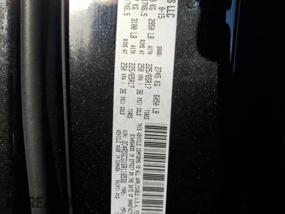 2016 Dodge Grand Caravan SXT с VIN 2C4RDGCG1GR116532, выставлен на аукционе Copart как лот 82708525 с пробегом 126 929 миль миль и Чистый • Clean title. История ставок и продаж доступна на DreamBid. Изображение 13.