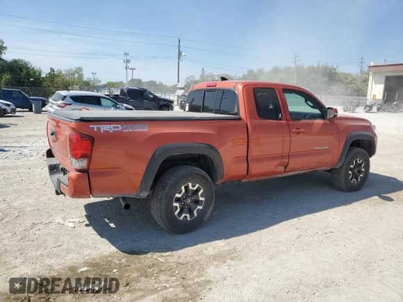 2016 Toyota Tacoma SR5 с VIN 5TFSZ5AN9GX034770, выставлен на аукционе Copart как лот 80369455 с пробегом 67 690 миль миль и Списание • Salvage title. История ставок и продаж доступна на DreamBid. Изображение 3.