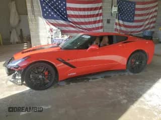 2014 Chevrolet Corvette 2LT with VIN 1G1YD2D76E5132791, listed as a Copart auction lot 51907915 with 82,867 mi miles and Salvage title. Bid and sale history available at DreamBid. Image 1.
