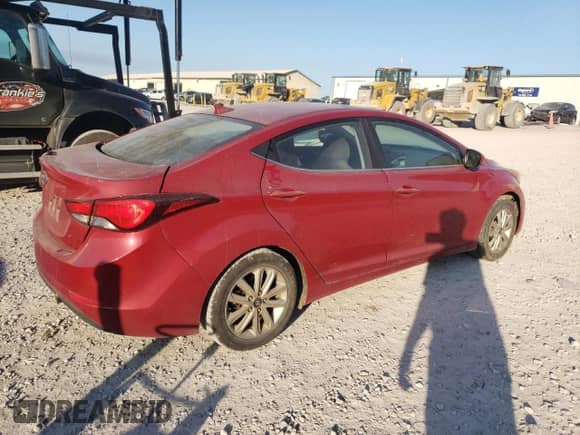 2015 Hyundai Elantra SE z VIN KMHDH4AE0FU226290, wystawiony jako Copart lot #85823635 z przebiegiem 119 819 mil mil oraz Szkoda całkowita • Salvage title. Historia ofert i sprzedaży dostępna na DreamBid. Obrazek 3.