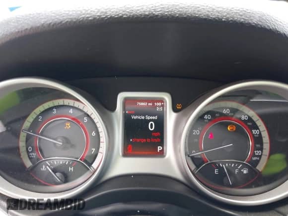 2018 Dodge Journey SE with VIN 3C4PDCAB2JT447552, listed as a IAAI auction lot 42982191 with 75,862 mi miles and . Bid and sale history available at DreamBid. Image 7.