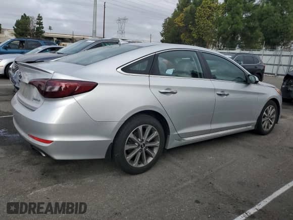 2017 Hyundai Sonata Limited with VIN 5NPE34AF0HH475900, listed as a Copart auction lot 84802015 with 99,742 mi miles and Salvage title. Bid and sale history available at DreamBid. Image 3.