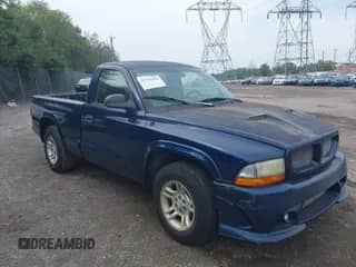 2003 Dodge Dakota with VIN 1D7FL16X83S140498, listed as a IAAI auction lot 43294302 with 106,313 mi miles and . Bid and sale history available at DreamBid. Image 1.